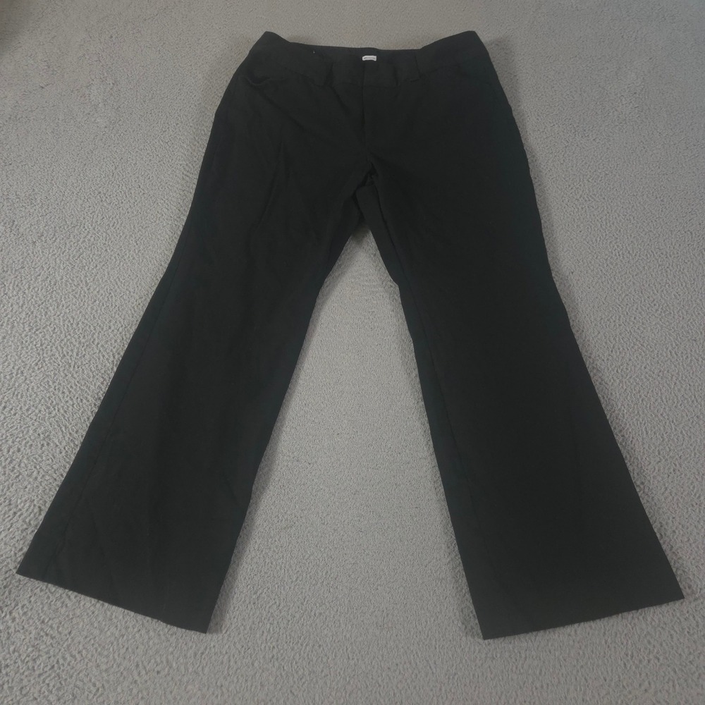 VINTAGE Gap Pants Womens 16 Bootcut Stretch Cotton Blend Workwear Trousers 00s